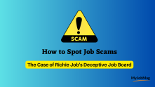 How to Spot Job Scams: The Case of Richie Job's Deceptive Job Board